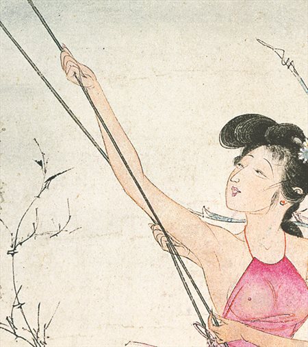 曹县-胡也佛的仕女画和最知名的金瓶梅秘戏图